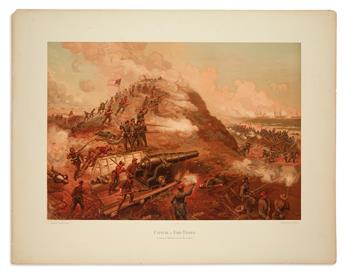 (CIVIL WAR.) Prang, Louis; after Thure de Thulstrup and J.O. Davidson. Prangs War Pictures.